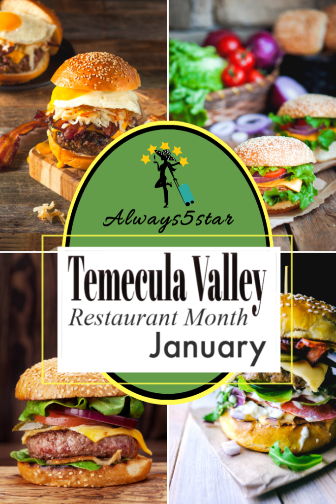 Always5Star Temecula Restaurant Month Pinterest