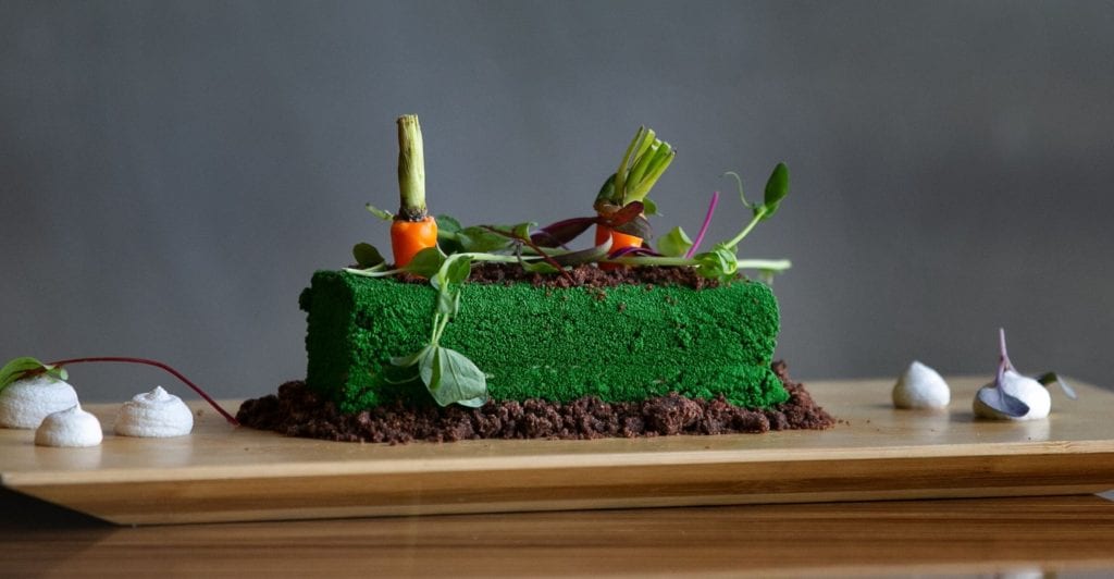 Frosted Carrot Garden