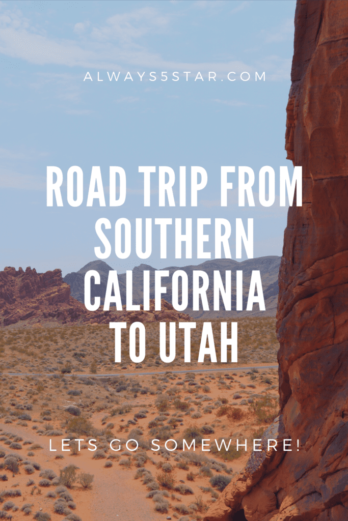 The best places to visit from California to Utah
