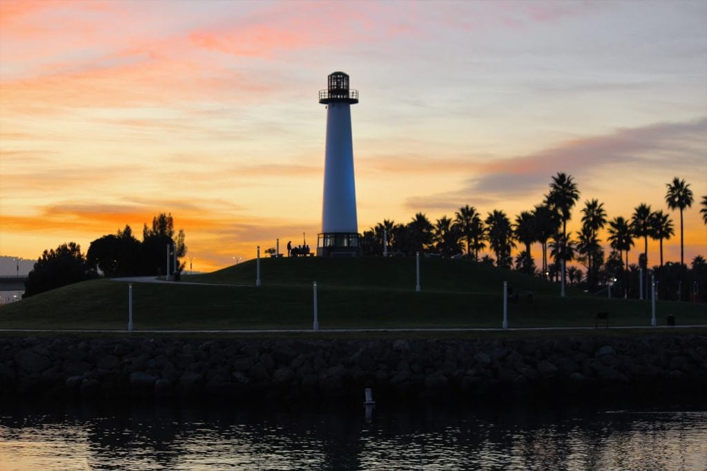 Spectacular sunsets from the lighthouse