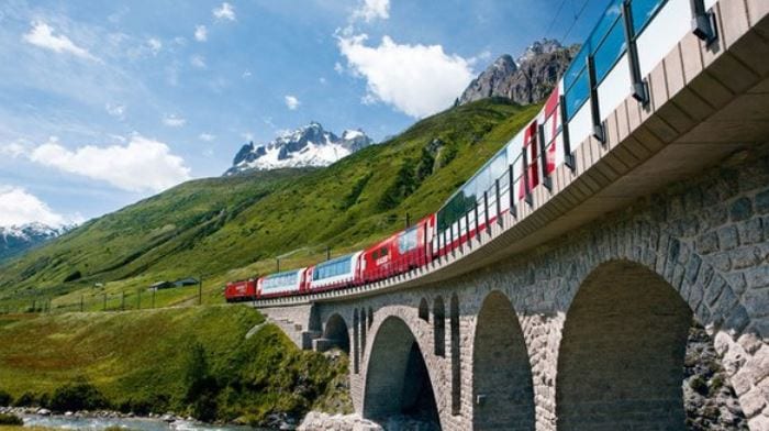 Always5Star Glacier Express Train Switzerland