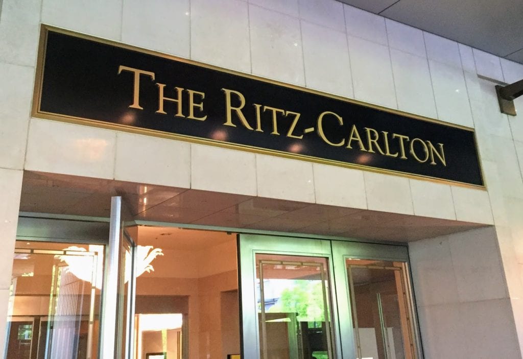 Always5Star Ritz-Carlton Tokyo Entrance