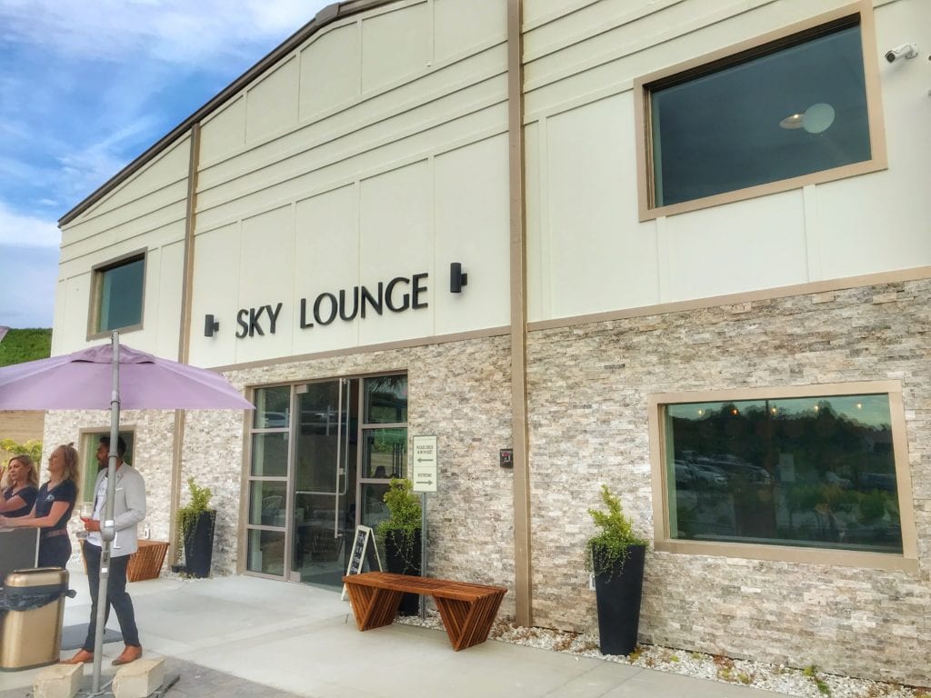 Akash Winery Sky Lounge Entrance