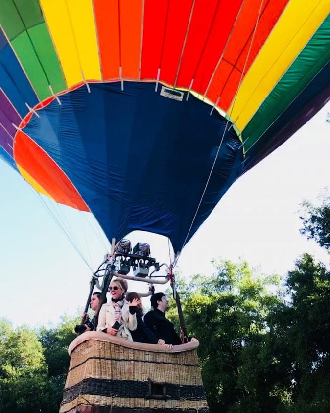 Hot Air Balloon Ride in Temecula Valley
