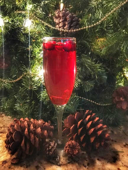 Cranberry Champagne Sparkler