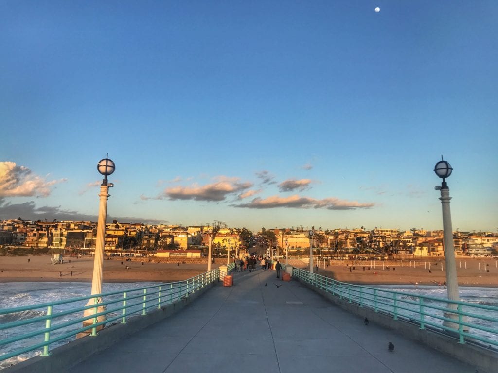 View from the Manhattan Beach Pier