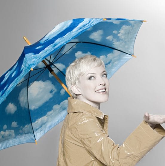 Make sure and pack an umbrella that will hold up against rain, snow, and wind.