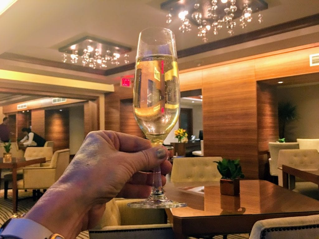 Cheers from Ritz-Carlton Toronto, Canada Club Lounge