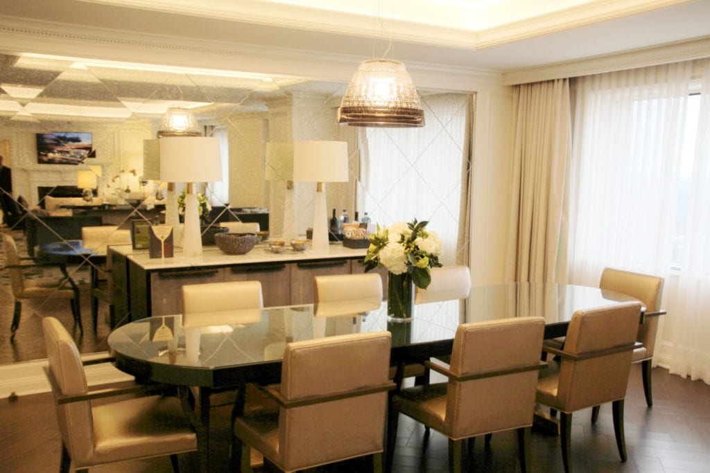 Ritz-Carlton Tysons Corner Presidential Suite - Dining Area