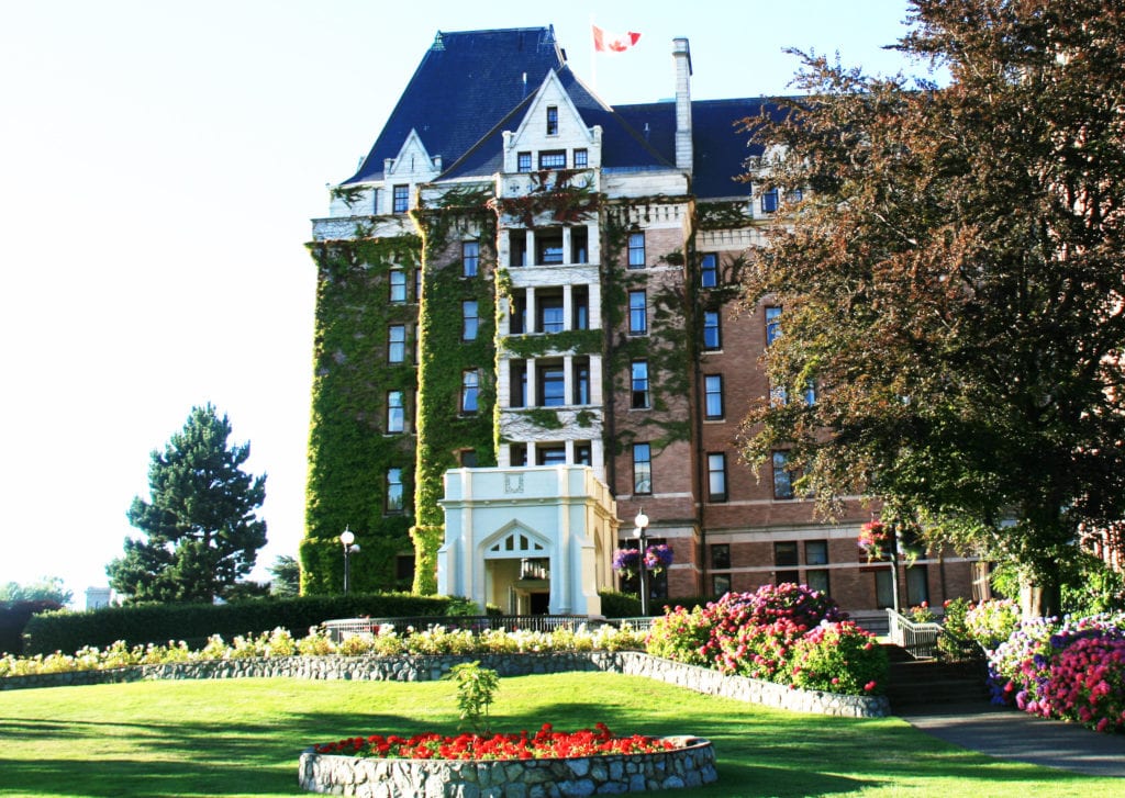 The Fairmont Empress in Victoria, BC.