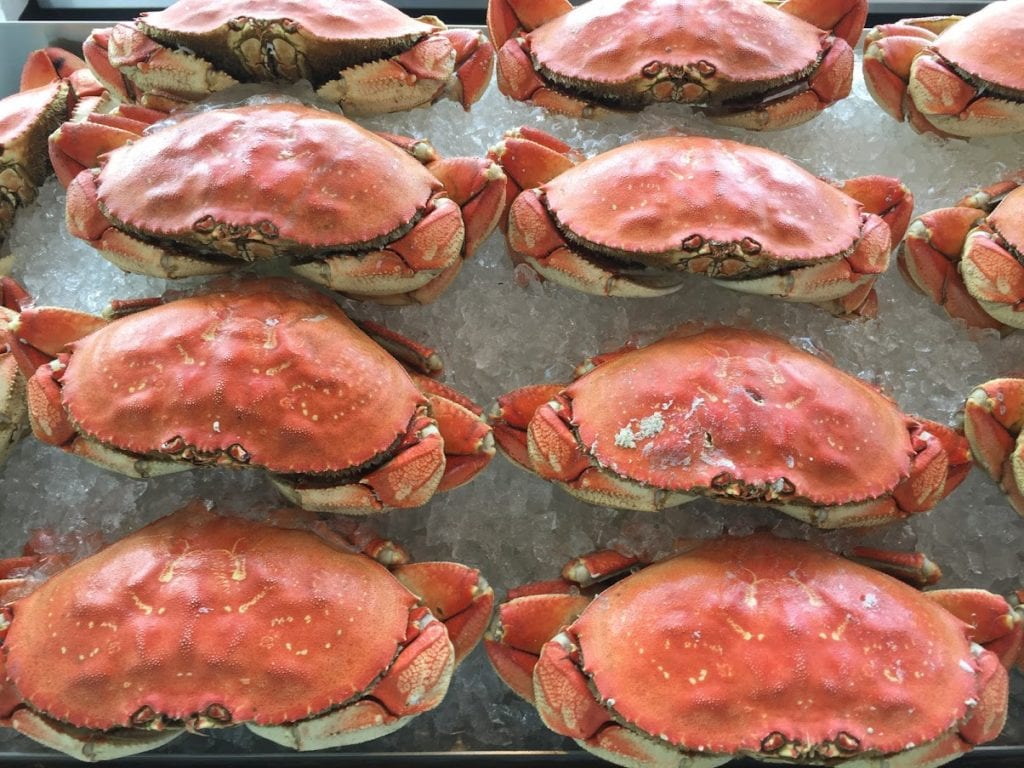 Best is the fresh crab!