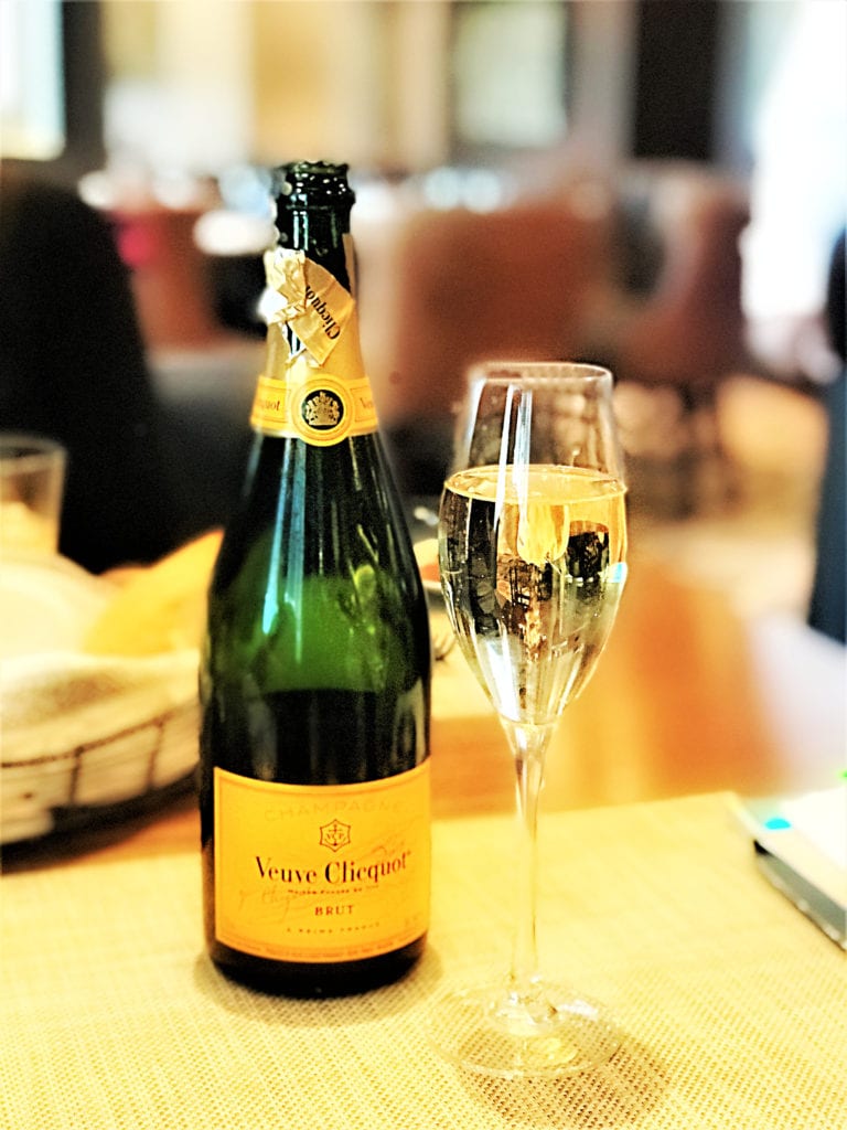 Always5Star A Veuve Clicquot toast!  Cheers!