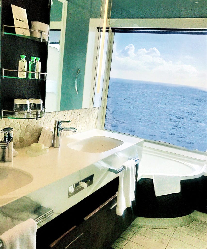 Can you imagine soaking in this tub, while observing these fabulous views?