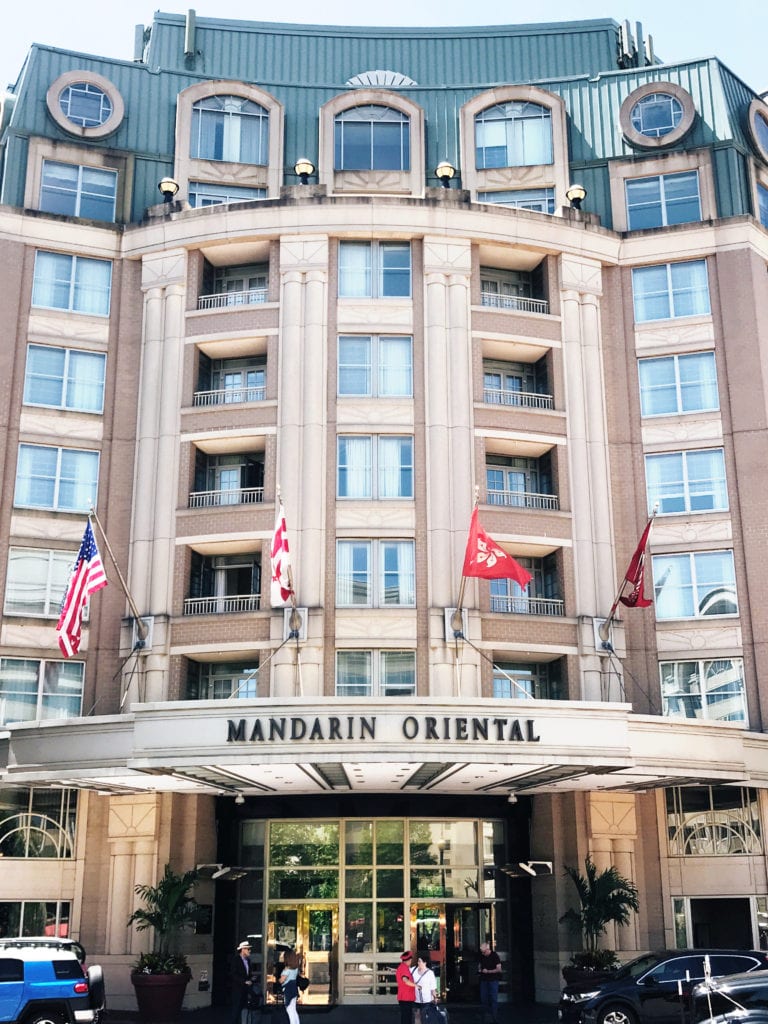 Always5Star Mandarin Oriental Washington DC Front Of Hotel