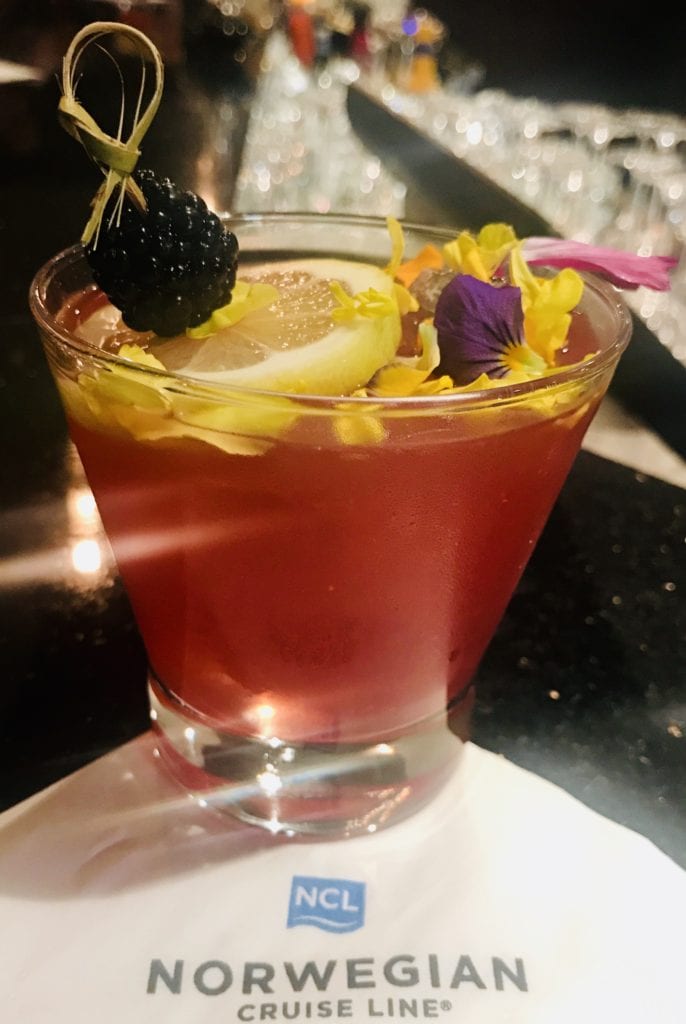 Start with a fabulous cocktail