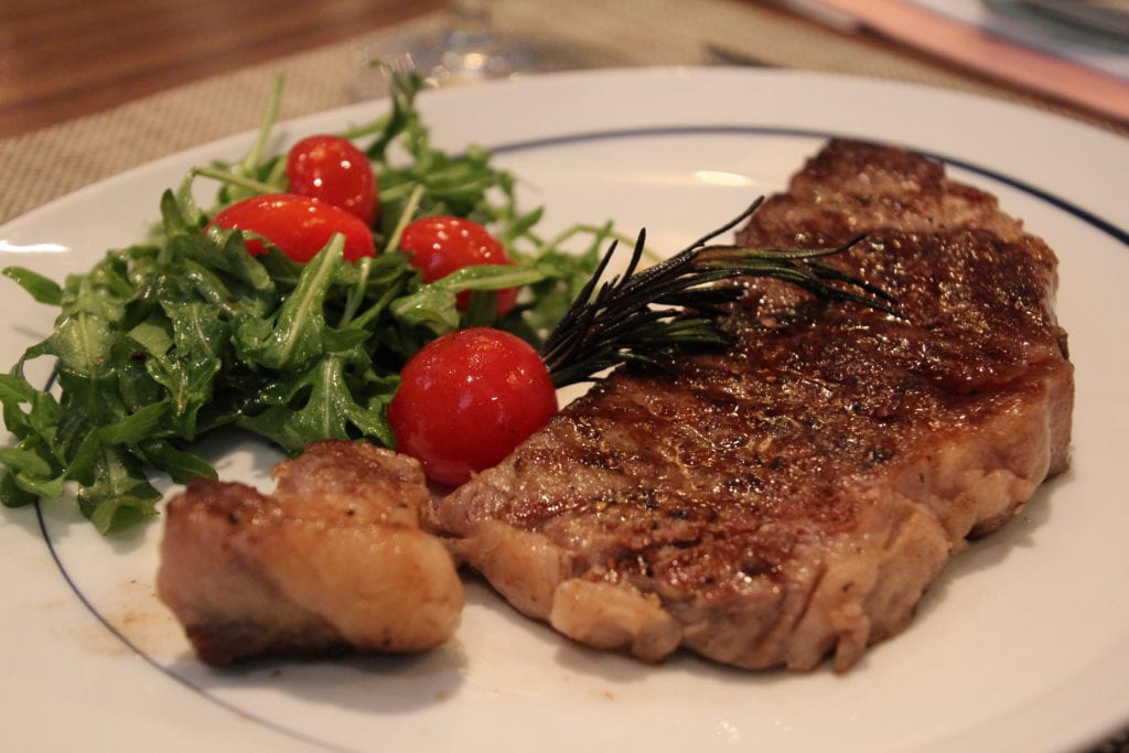 I ordered this steak for lunch one day.