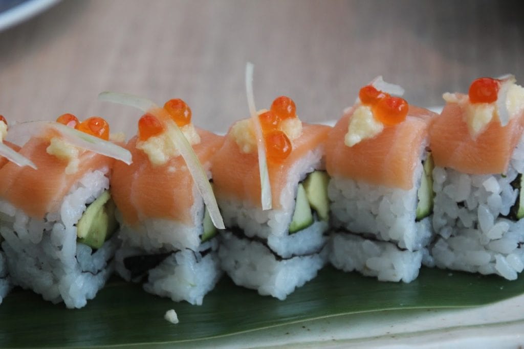 Norwegian Joy Food Republic - sushi roll