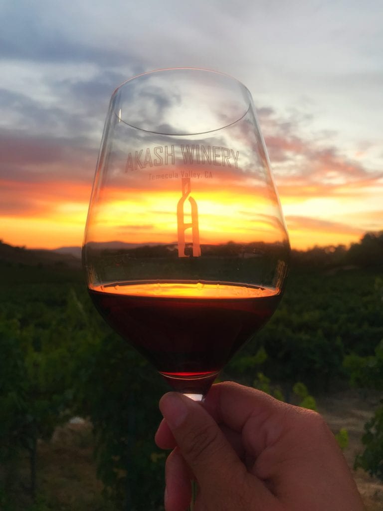 Akash WInery Sunset