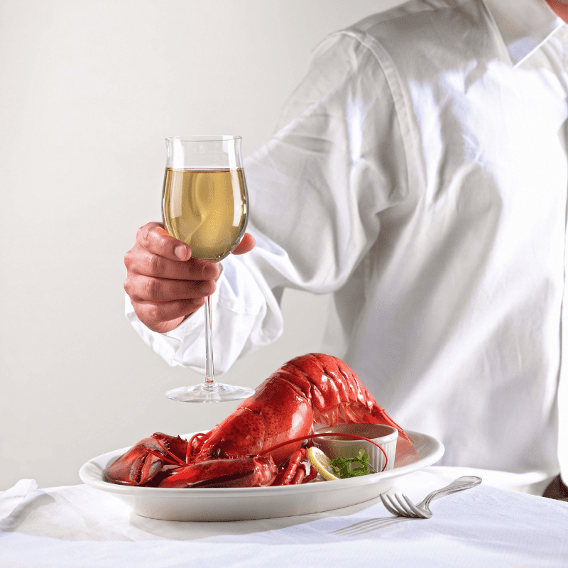 Always5Star Champagne And Lobster