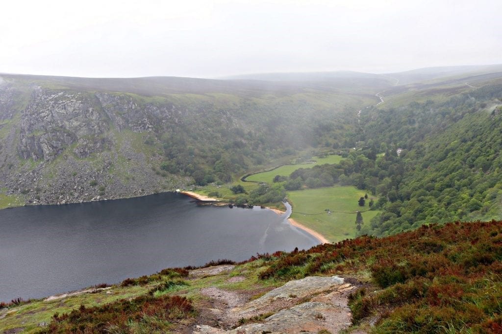 Lough Tay, also known as Guinness Lake.