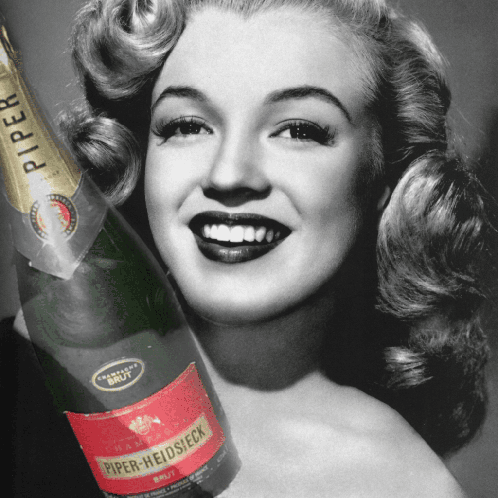 Always5Star Marilyn Monroe And Piper Heidsieck