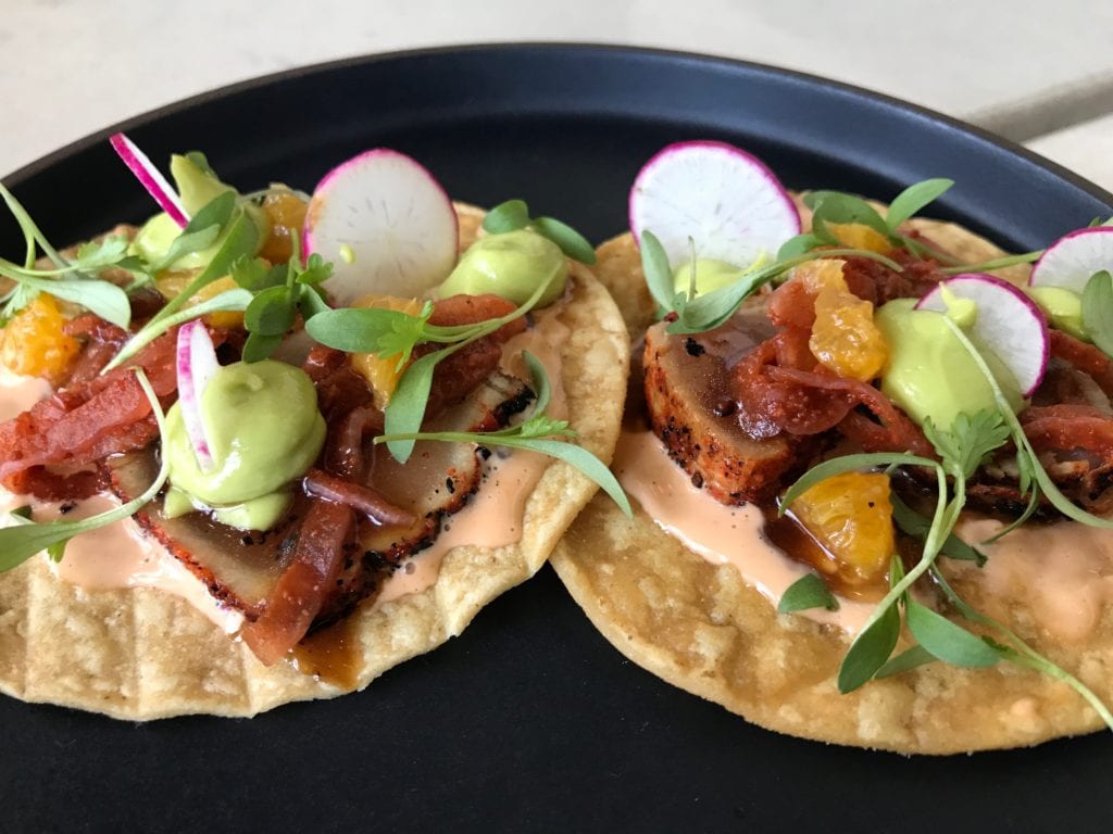 Albacore Tostada