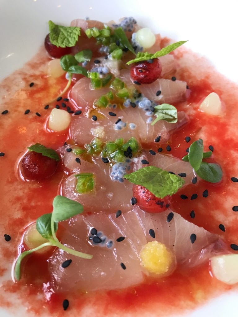 Hamachi Crudo