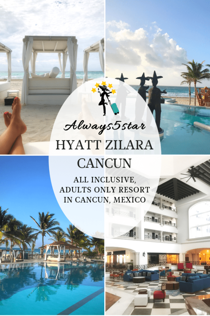 Hyatt Zilara Cancun Pinterest Image