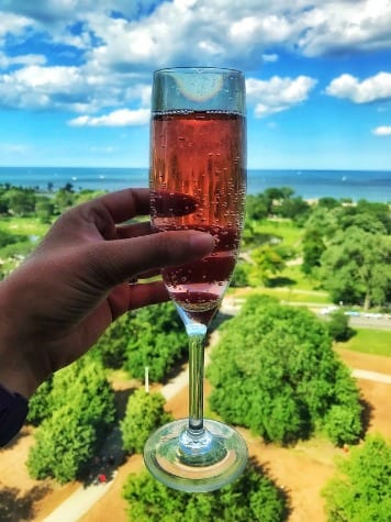 Bubbles and views pair well together!