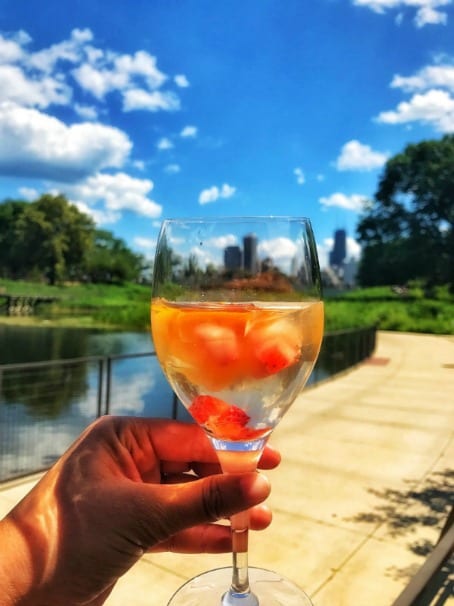 Sidewalk Bar View