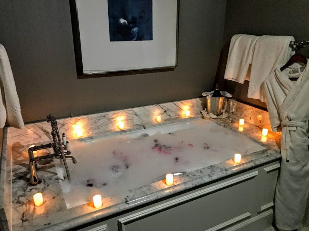 Ritz Carlton Half Moon Bay Romantic Tub