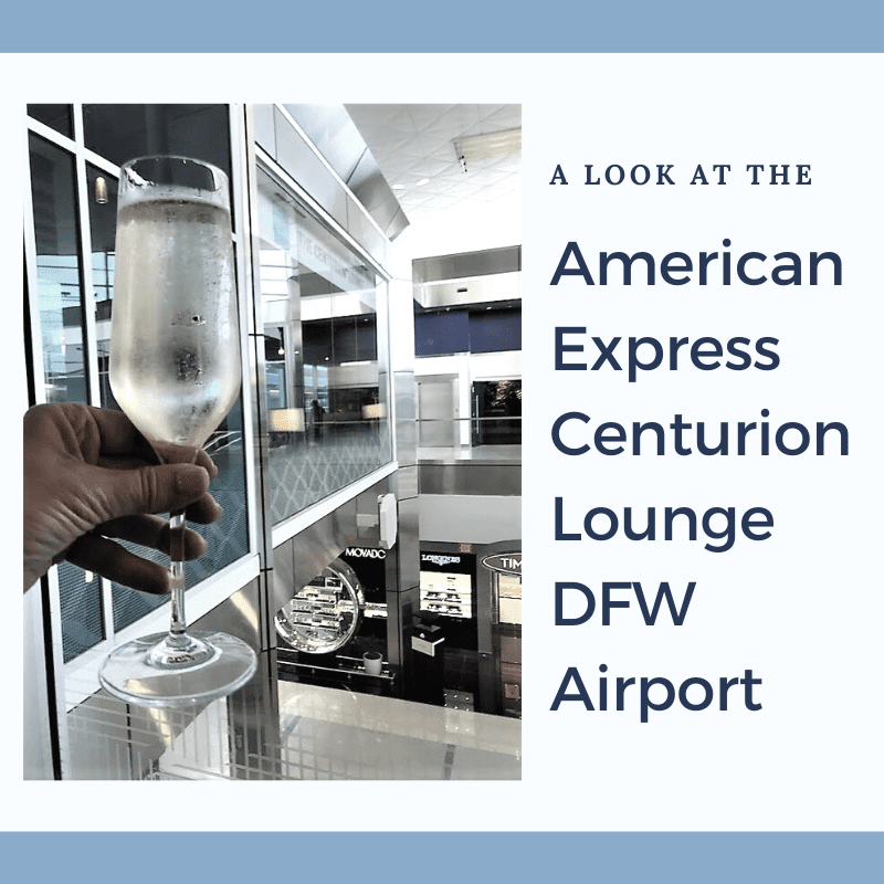 Always5Star American Express Centurion Lounge DFW Airport