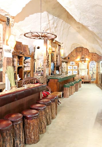 Best Places To Visit From California to Utah: This cave served as a bar and dance hall for visitors during the 1950s.