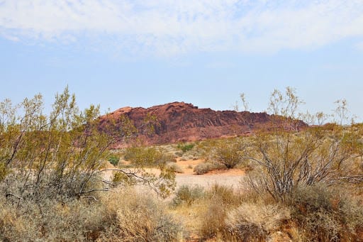 Best Places To Visit From California to Utah: Valley of Fire, outside of Las Vegas.