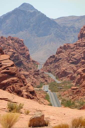 Best Places To Visit From California to Utah: Fire is full of interesting formations.